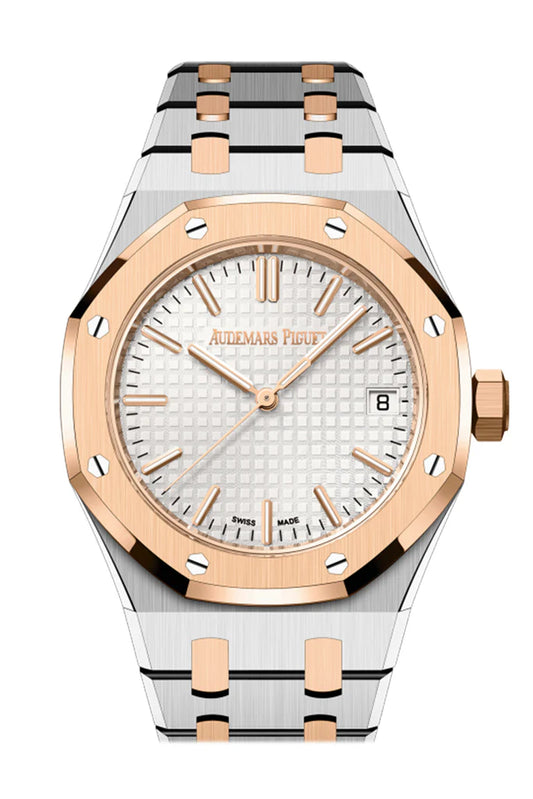 Audemars Piguet Royal Oak Rose Gold Stainless Steel Watch (15550SR.OO.1356SR.02)
