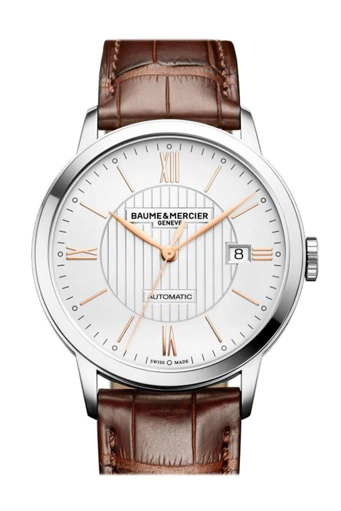 Baume & Mercier Classima Automatic Silver Dial Men's Watch 10263