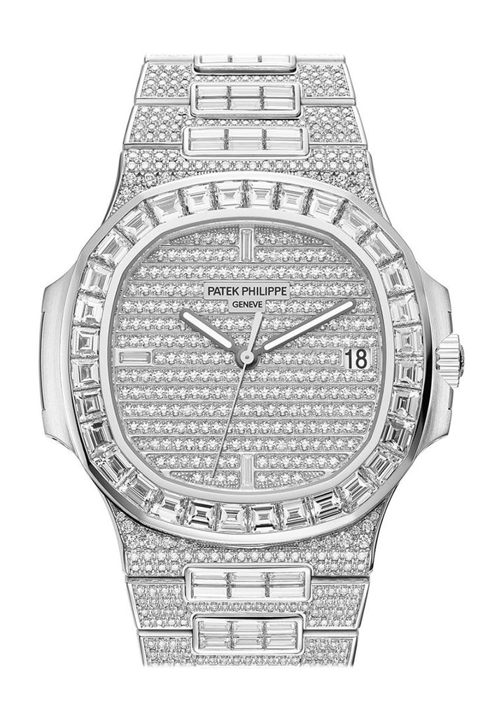 Patek Philippe Nautilus Diamonds Men's Watch 5719/10G-010