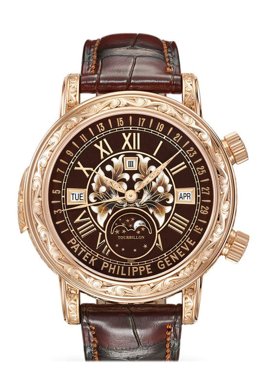 Patek Philippe Grand Complications Brown Dial Watch (6002R-001)