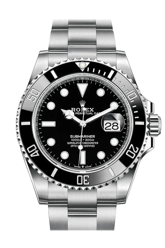 Rolex Submariner date 41 Automatic Chronometer Black Dial Men's Watch (126610LN)