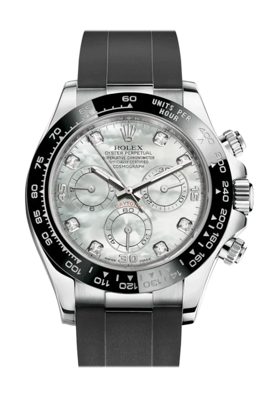 Rolex Cosmograph Daytona White Mother of Pearl Dial Watch (116519LN)