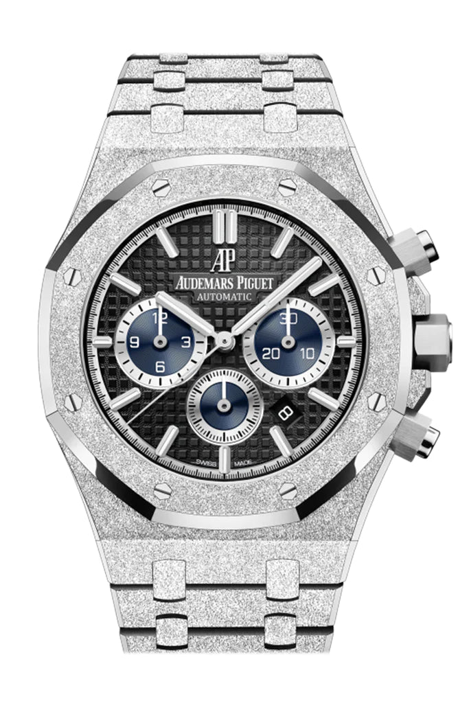 Audemars Piguet Royal Oak 41 Chronograph White Gold Black Dial Watch (26331BC.GG.1224BC.03