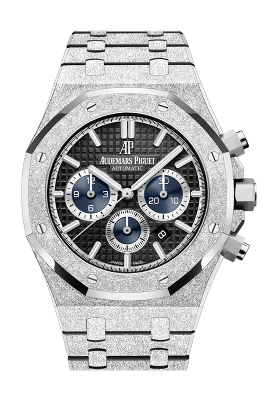 Audemars Piguet Royal Oak 41 Chronograph White Gold Black Dial Watch (26331BC.GG.1224BC.03