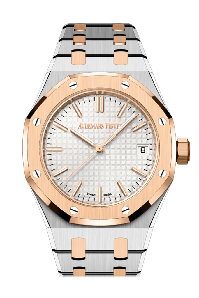 Audemars Piguet Royal Oak Rose Gold Stainless Steel Watch (15550SR.OO.1356SR.02)