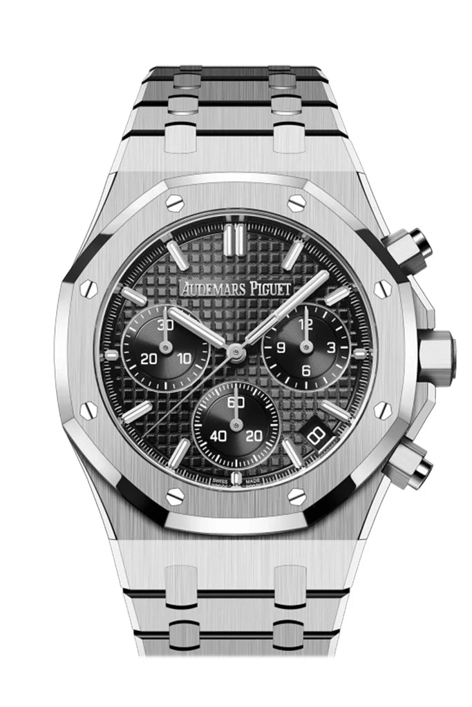 Audemars Piguet Royal Oak Black Dial Stainless Steel Watch (26240ST.ZZ.1320OR.07)