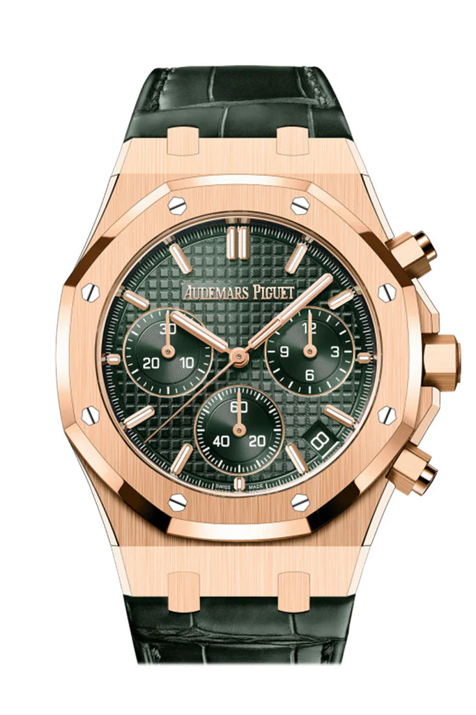 Audemars Piguet Royal Oak Khaki Green Rose Gold Watch (26240OR.OO.D404CR.02)