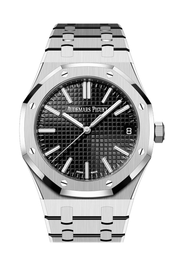 Audemars Piguet Royal Oak Black Dial Stainless Steel Watch (15510ST.OO.1320ST.07)