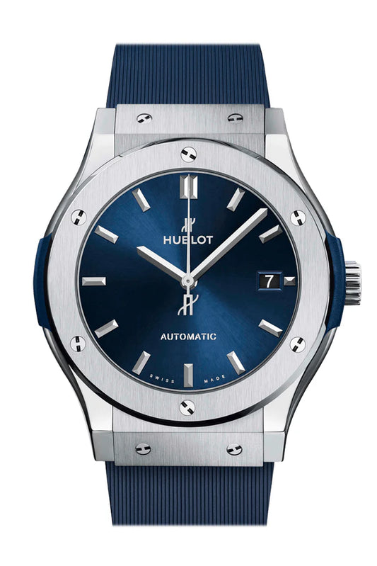 Hublot Classic Fusion Ceramic Blue Chronograph 45mm Watch (521.CM.7170.RX)