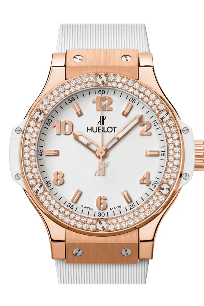 Hublot Big Bang Gold White Diamonds 38mm (361.PE.2010.RW.1104)