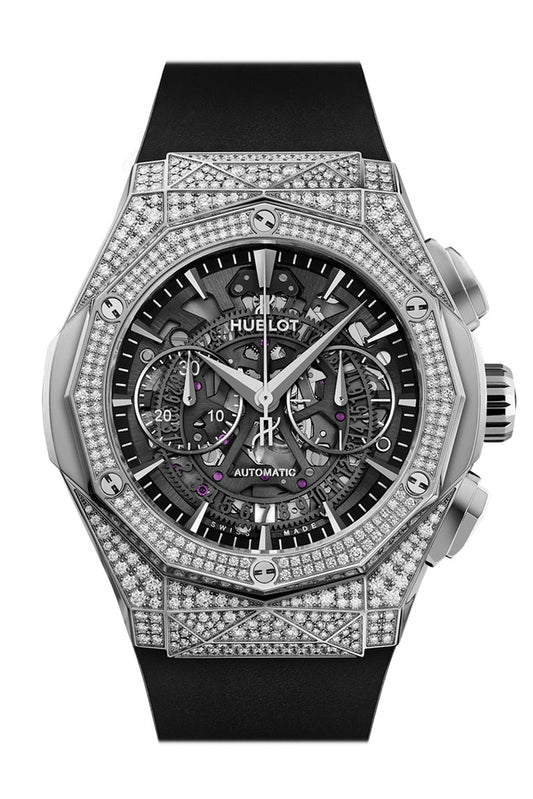 Hublot Classic Fusion Aerofusion Chronograph Orlinski Titanium Pavé 45mm (525.NX.0170.RX.1704.ORL18)