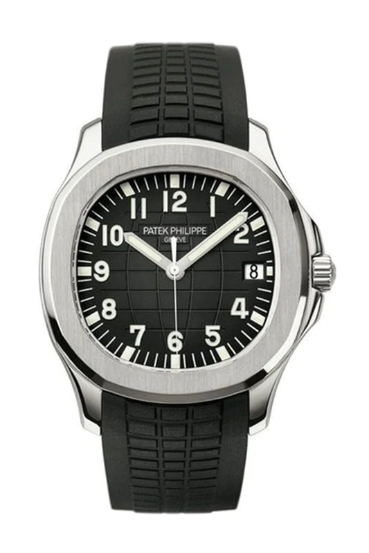 Patek Philippe Aquanaut Automatic Black Dial Stainless Steel Men's Watch (5167A-001)