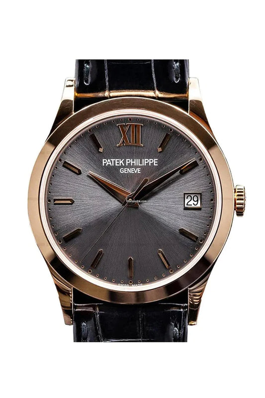 Patek Philippe Calatrava Hausmann Limited Edition Grey Dial Rose Gold Watch (5296R-016)