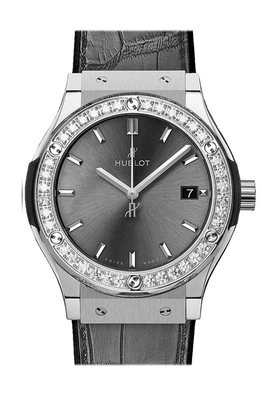 Hublot Classic Fusion Racing Grey Titanium Diamonds (542.NX.7071.LR.1104)