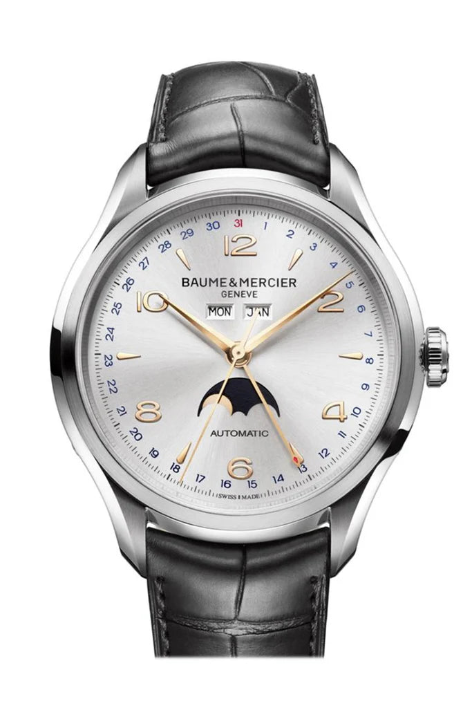 Baume & Mercier Clifton Moonphase Watch 10055