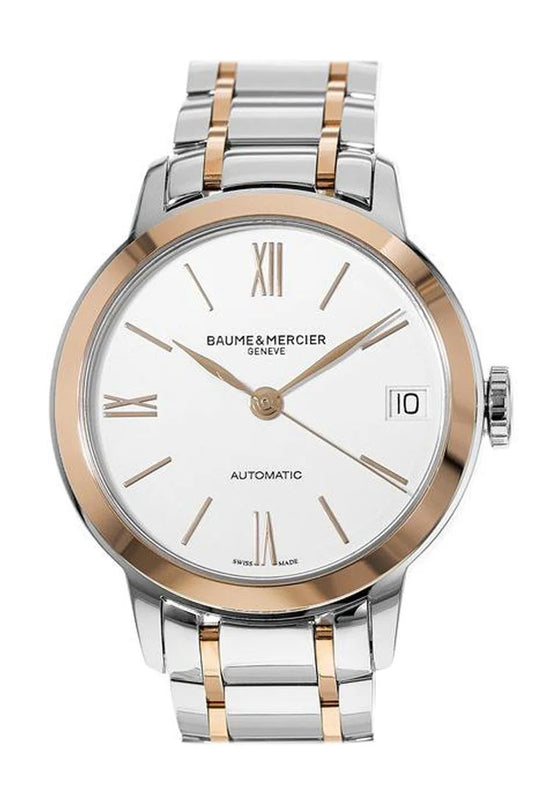 Baume & Mercier Classima Steel and Rose Gold Women's Watch 10315