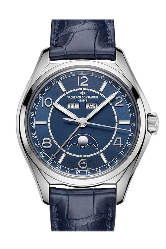 Vacheron Constantin Fifty-Six Complete Calendar Automatic Blue Dial Men's Watch 4000E/000A-B548