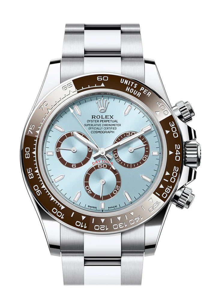 Rolex Daytona 40 Ice Blue Platinum Men's Watch 126506