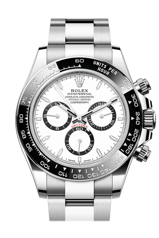 Rolex Daytona 40 White Dial Stainless Steel Men's Watch 126500LN