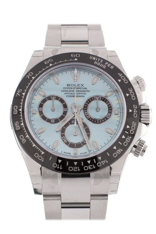 Rolex Cosmograph Daytona Ice Blue Dial Men's Watch 116506