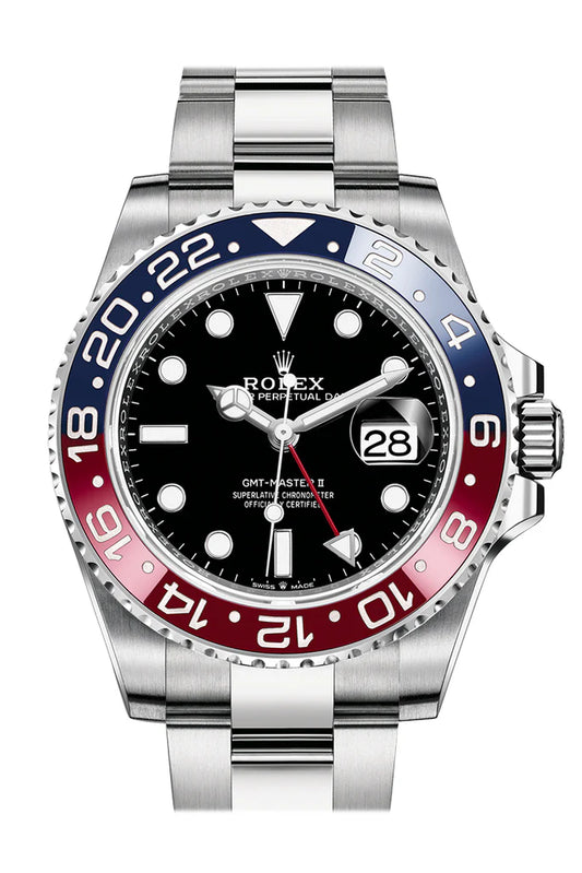 Rolex GMT-Master II Black Dial Men's Watch 126710BLRO