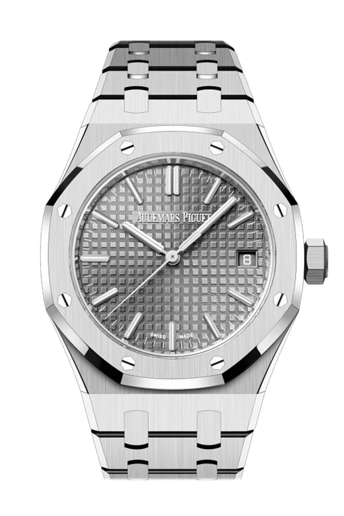 Audemars Piguet Royal Oak 37mm Grey Dial Stainless Steel Watch 15550ST.OO.1356ST.03