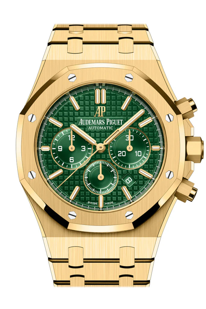 Audemars Piguet Royal Oak Chronograph Green Dial Watch 26331BA.OO.1220BA.02