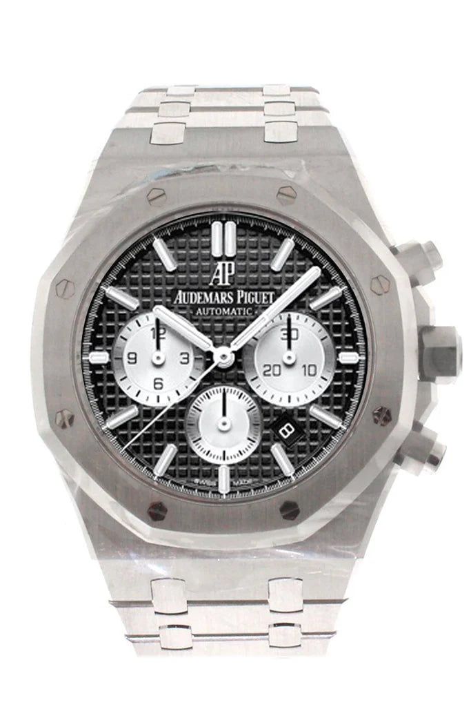 Audemars Piguet Royal Oak 41mm Black Dial Stainless Steel Bracelet Men's Watch 26331ST.OO.1220ST.02