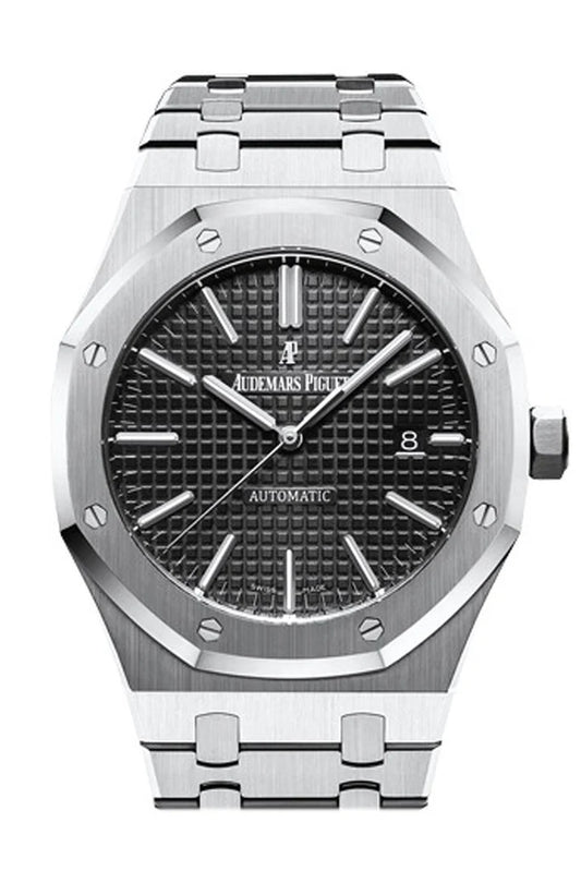 Audemars Piguet Royal Oak 41mm Black Dial Stainless Steel Bracelet Men's Watch 15400ST.OO.1220ST.01