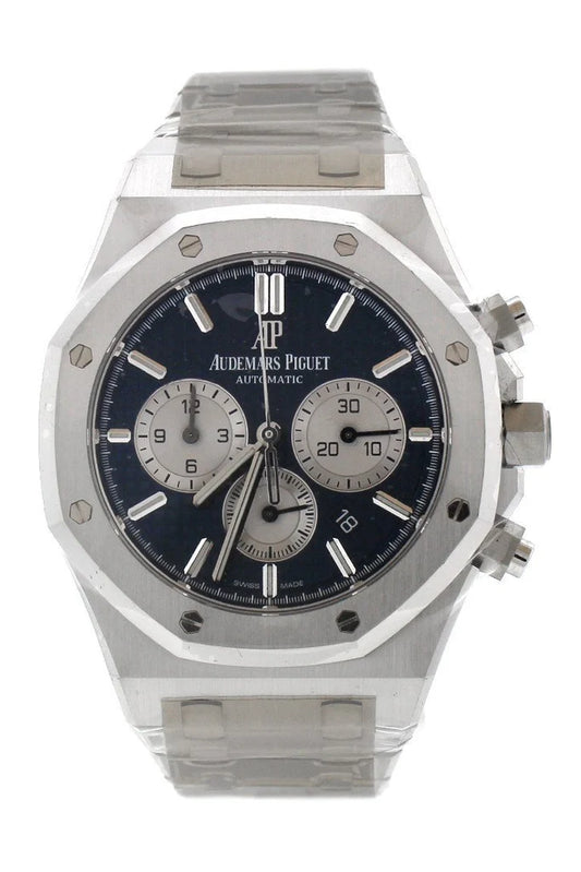 Audemars Piguet Royal Oak Chronograph 41mm Blue Dial Stainless Steel Watch 26331ST.OO.1220ST.01