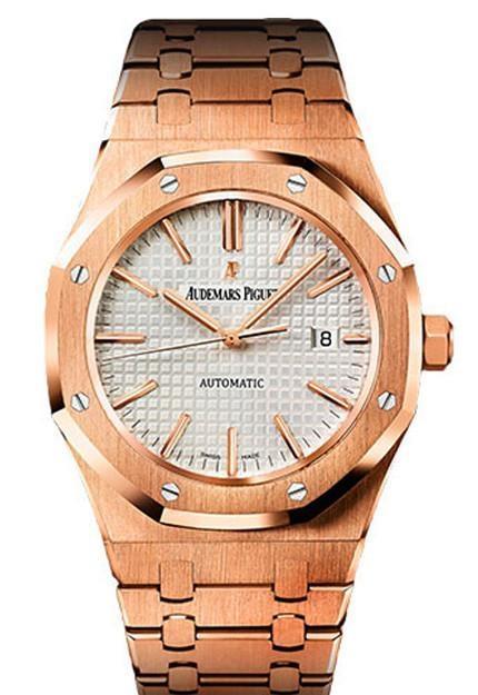 Audemars Piguet Royal Oak Self-Winding 41mm Pink Gold Watch 15400OR.OO.1220OR.02 New York