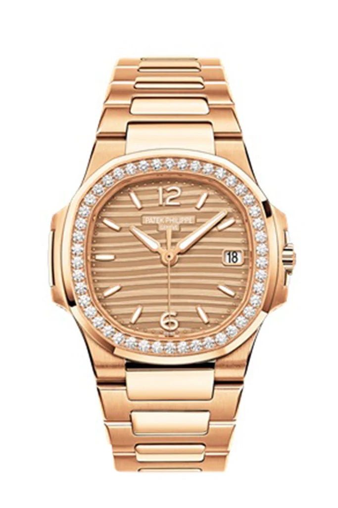 Patek Philippe Nautilus Automatic Diamond Ladies Watch 7010-1R-012