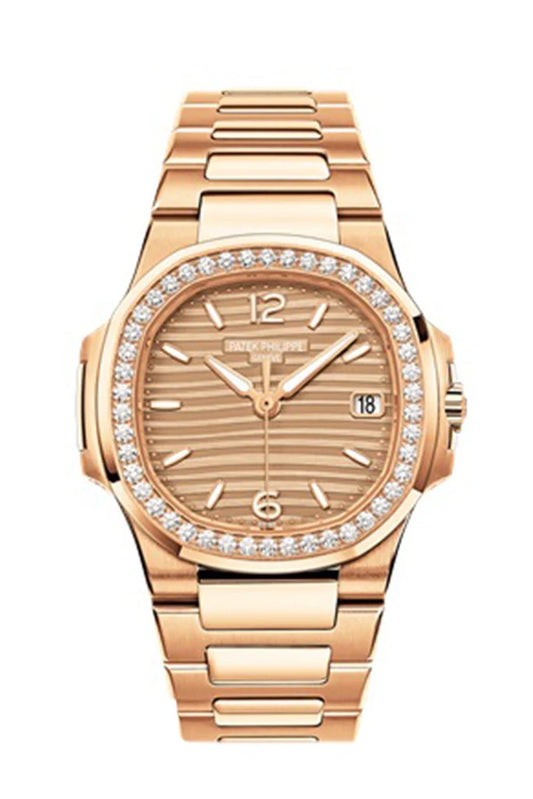 Patek Philippe Nautilus Automatic Diamond Ladies Watch 7010-1R-012